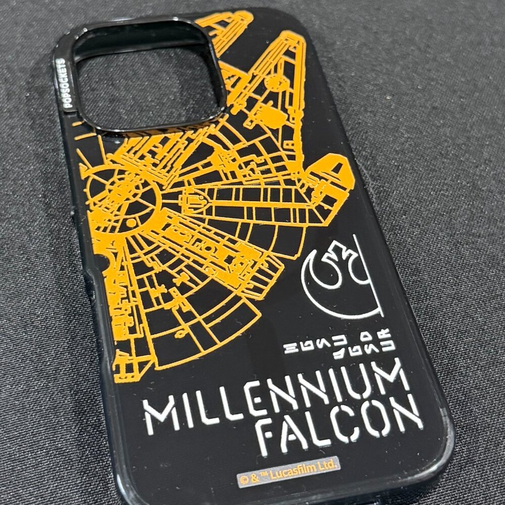 iPhone 16 Pro Magsafe Case - PopSockets Millennium Falcom Spec